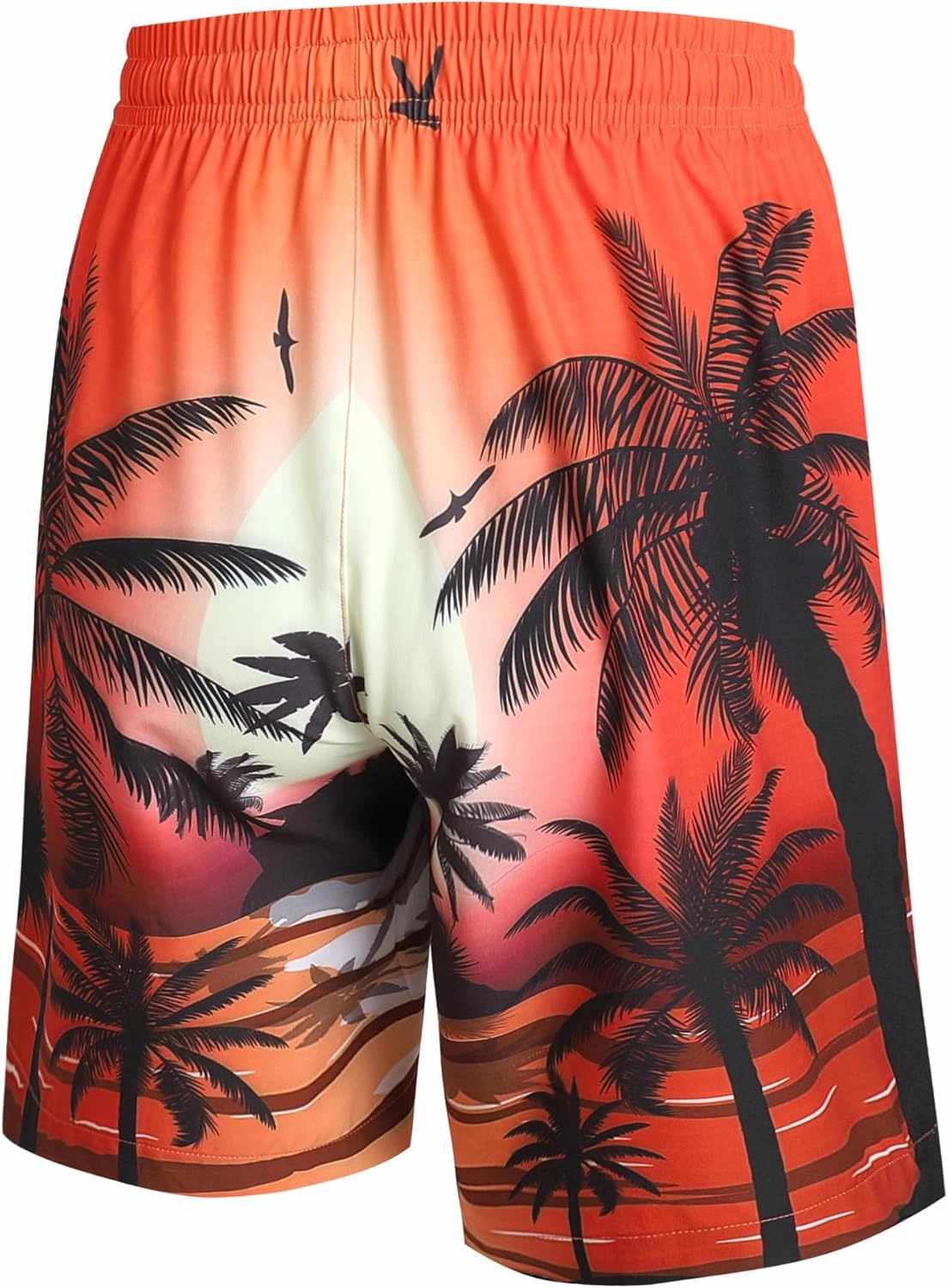 DEHANER Swim Trunks for Men Quick Dry Board Shorts with Zip Pockets Bathing Suits Beach Swimwear