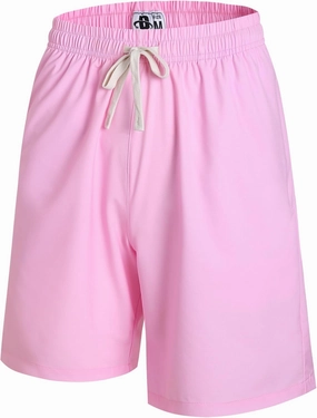 DEHANER Swim Trunks for Men Quick Dry Board Shorts with Zip Pockets Bathing Suits Beach Swimwear