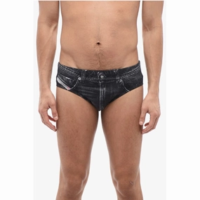 Diesel Effect Stretch Fabric BMBR-ALFIE SW Swim Men's Brief