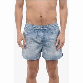 Diesel TAG Swim Shorts BMBX-KEN-37 with Effect Men's Print