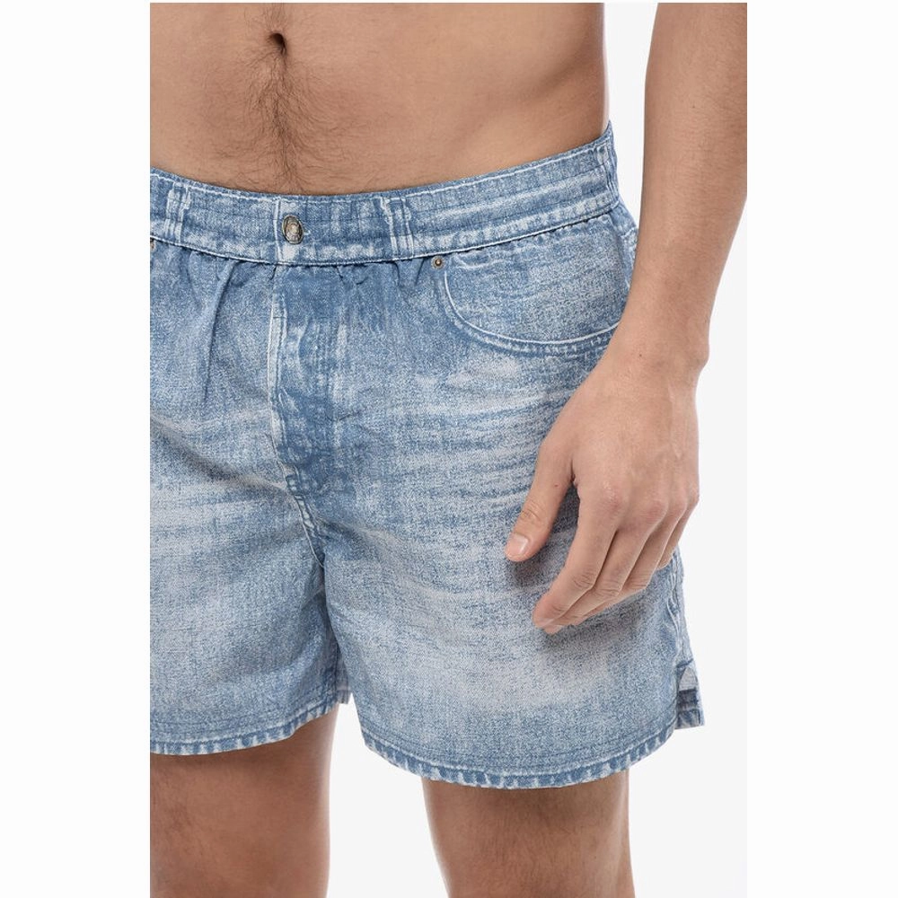 Diesel TAG Swim Shorts BMBX-KEN-37 with Effect Men's Print