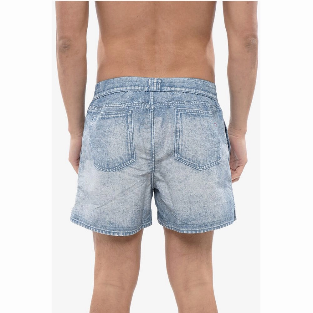 Diesel TAG Swim Shorts BMBX-KEN-37 with Effect Men's Print