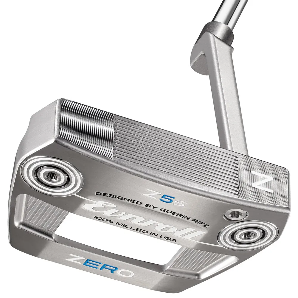 Evnroll Zero Z5s Putter - Winged Full Mallet, Golf alignment sticks, Fingerless golf gloves, Portable golf net