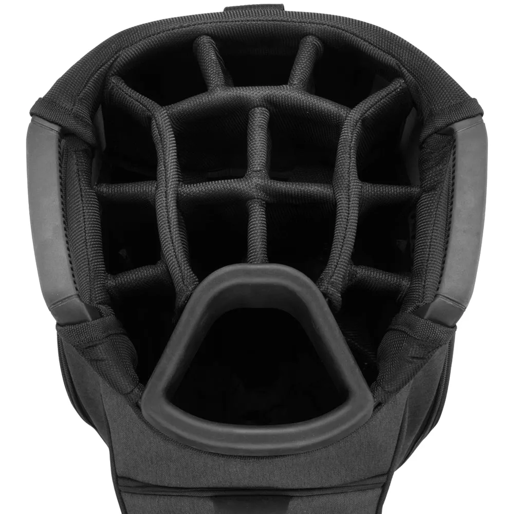 Mizuno BR-D4 Cart Bag - Heathered Charcoal, Portable golf net, Bluetooth golf speaker