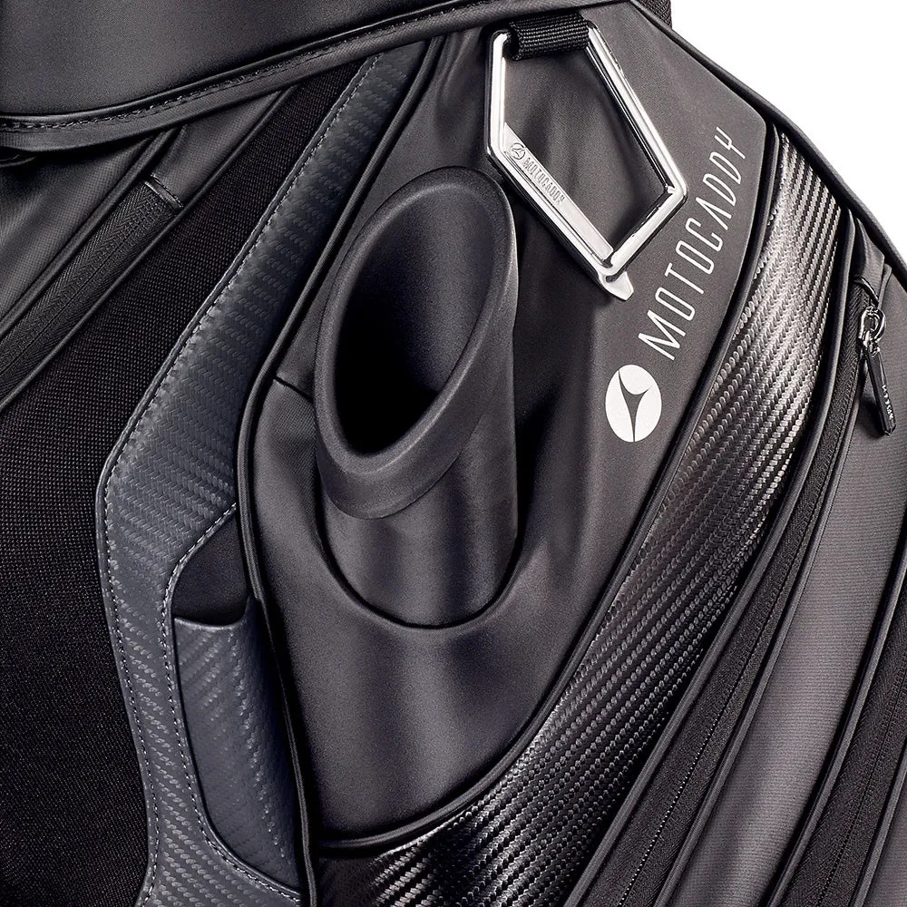 Motocaddy M-Tech Cart Bag - Black/Charcoal, Backyard golf setup