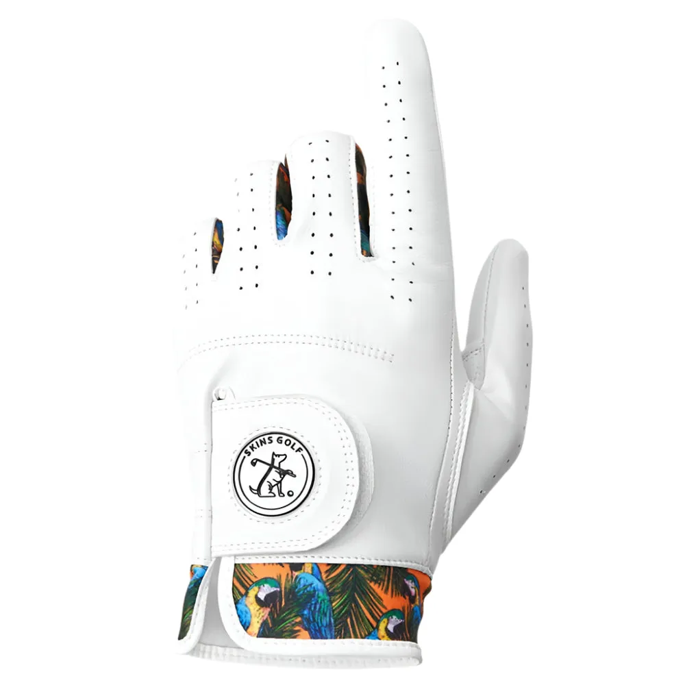 Skins Leather Golf Glove - Tropicana, Adidas golf shoes