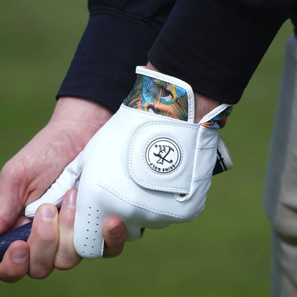 Skins Leather Golf Glove - Tropicana, Golf divot tool