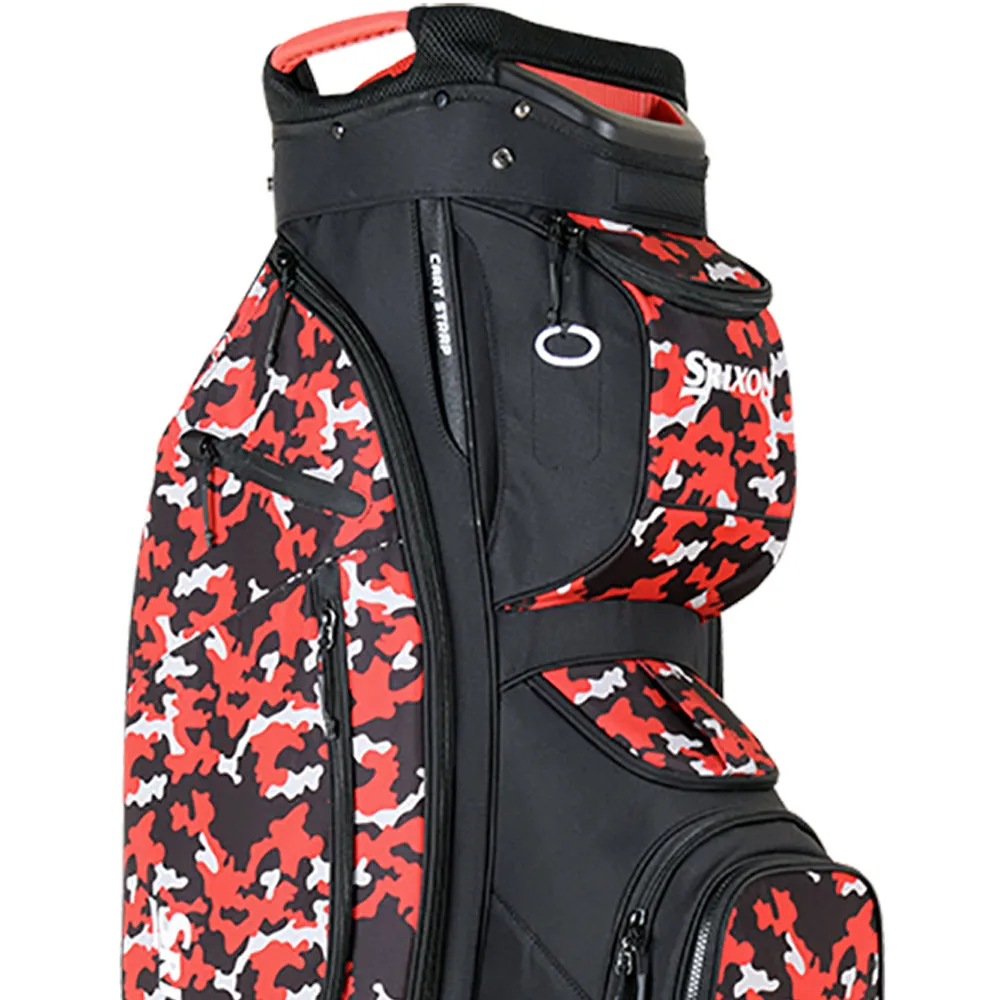 Srixon Premium Cart Bag - Black/Red Camo, Golf resistance bands
