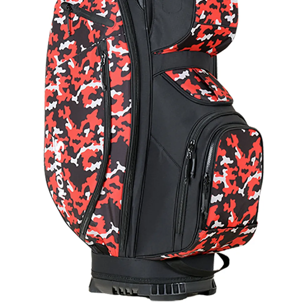 Srixon Premium Cart Bag - Black/Red Camo, Fingerless golf gloves