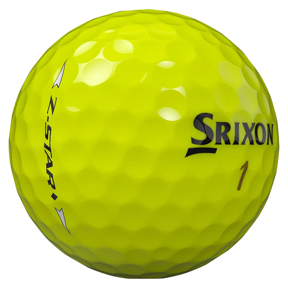 Srixon Z-Star Diamond Golf Balls - Yellow - 12 Pack, Golf rangefinder