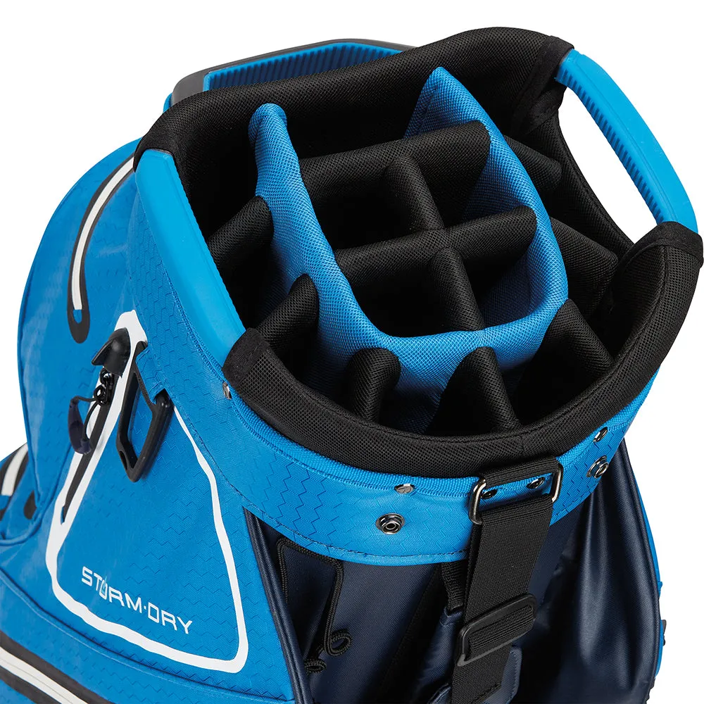 TaylorMade StormDry Cart Bag - Navy/Blue, Golf organizer for car, How to choose golf irons for beginners