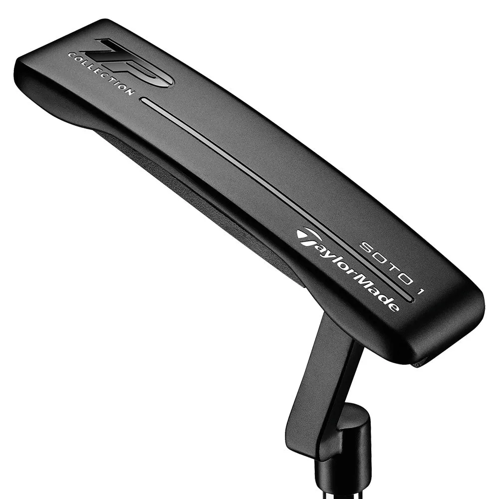 TaylorMade TP Black Putter  - Soto #1, Bluetooth golf speaker, Golf GPS watch, Golf posture corrector