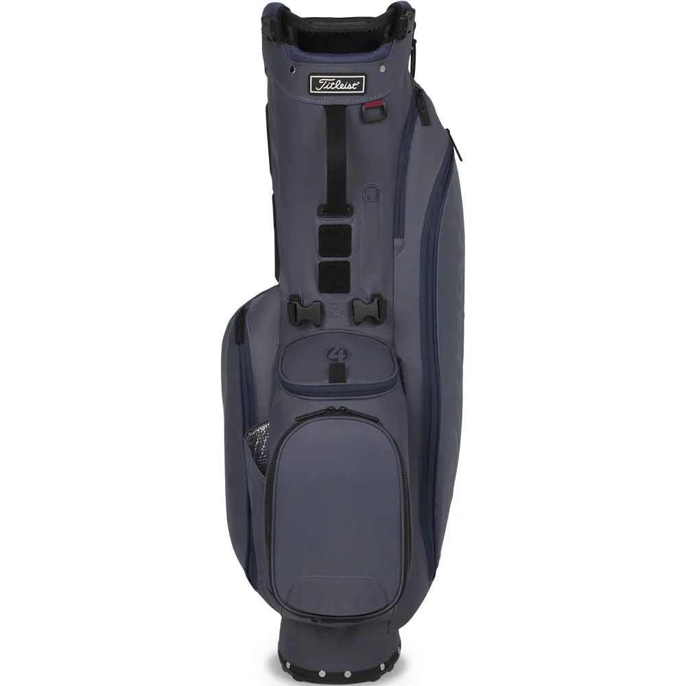 Titleist Players 4 Stars Aligned Ltd Edition Stand Bag - Washed Indigo/Black/Marble, Indoor golf putting green, Golf tournament gifts