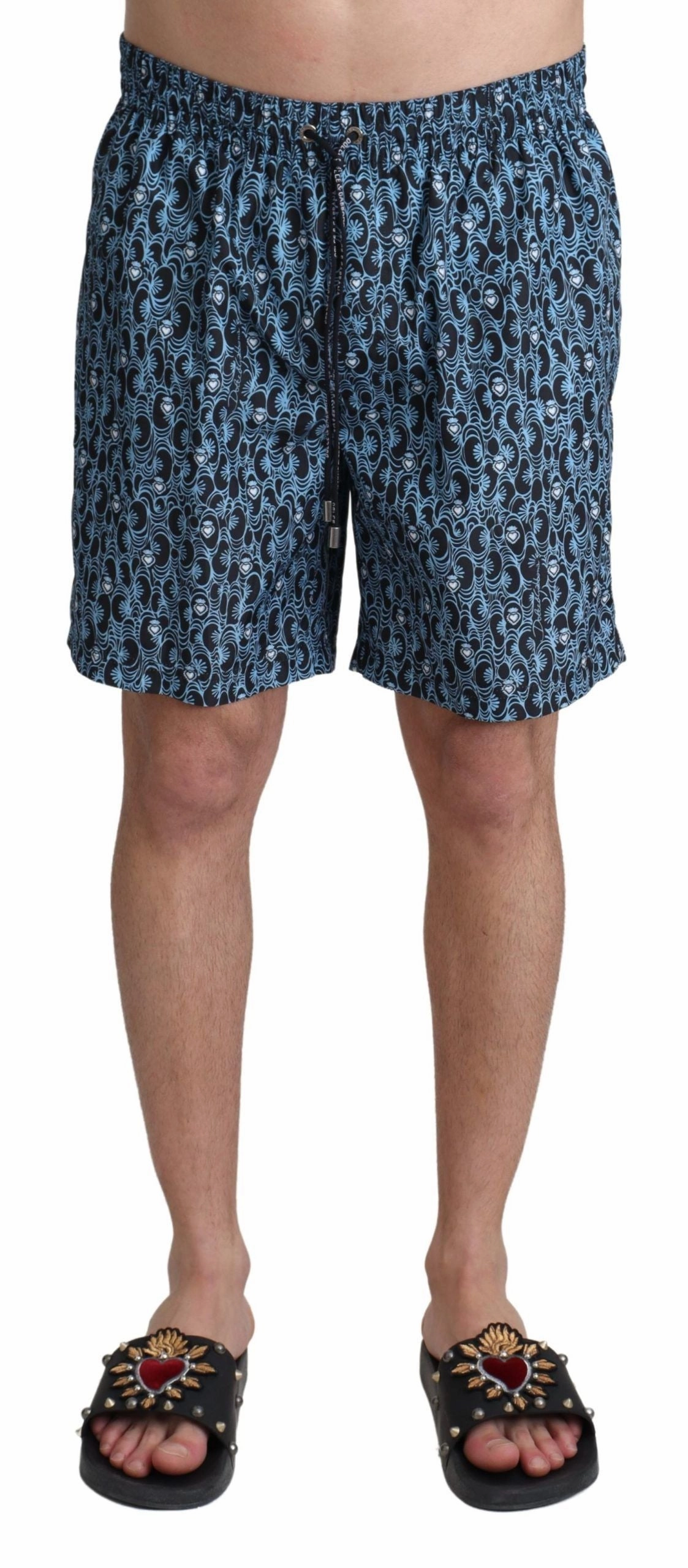 Dolce & Gabbana Chic Drawstring Swim Men's Trunks