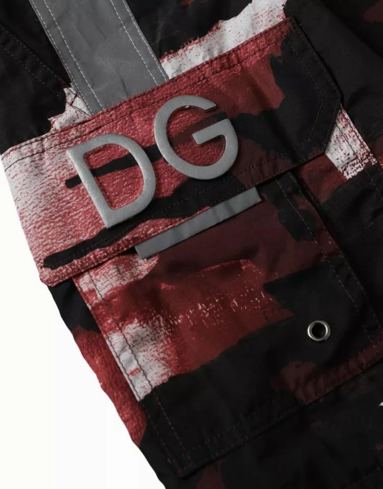 Dolce & Gabbana multi Camouflage DG Logo Beachwear Shorts Men's Swimwear