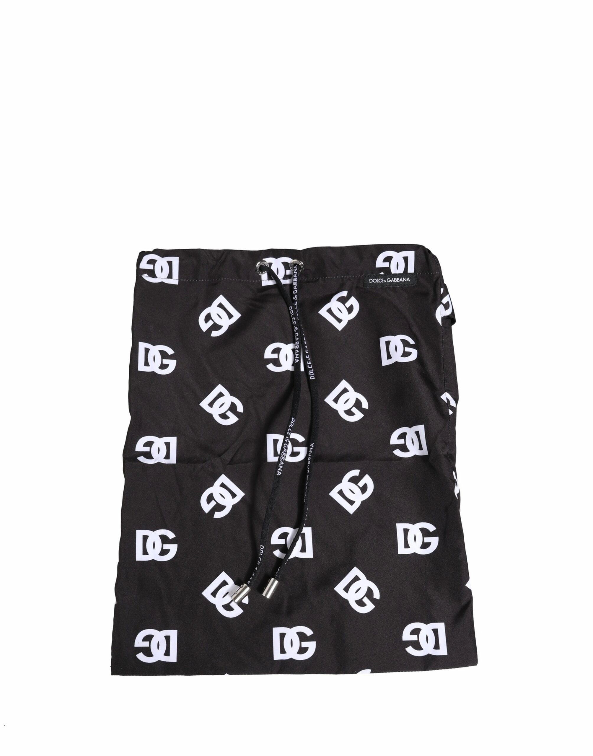Dolce & Gabbana Nylon Logo Print Beachwear Brief Men's Swimwear