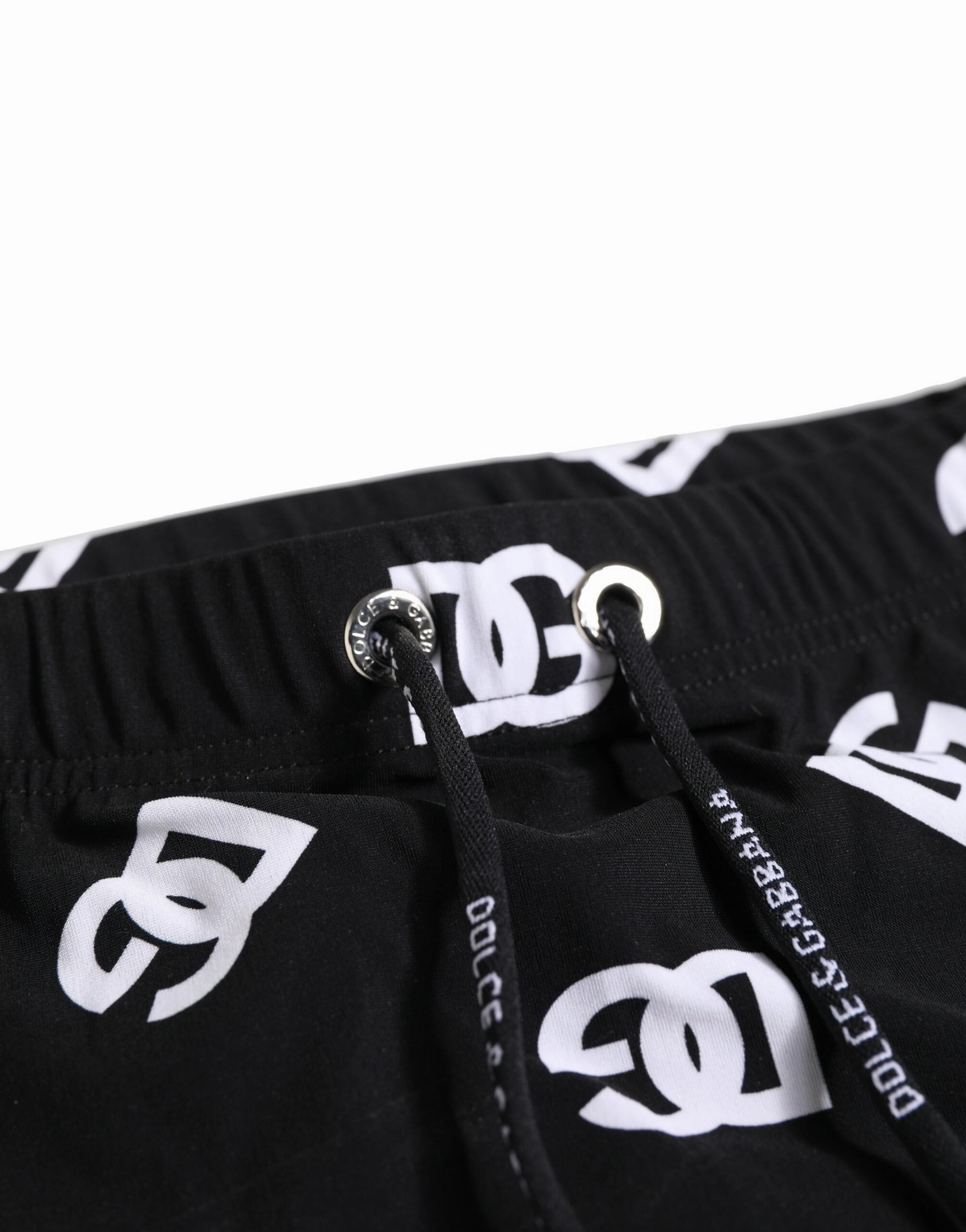 Dolce & Gabbana Nylon Logo Print Beachwear Brief Men's Swimwear