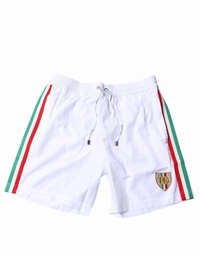 Dolce & Gabbana Stripes Beachwear Shorts 2 Pc Men's Swimwear