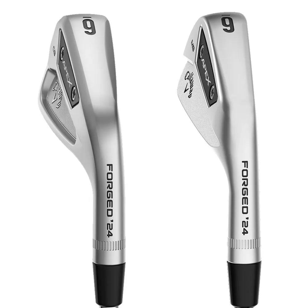 Callaway Apex '24 CB/MB Combo Irons - Steel, Golf club cleaning brush, Golf cleats replacement
