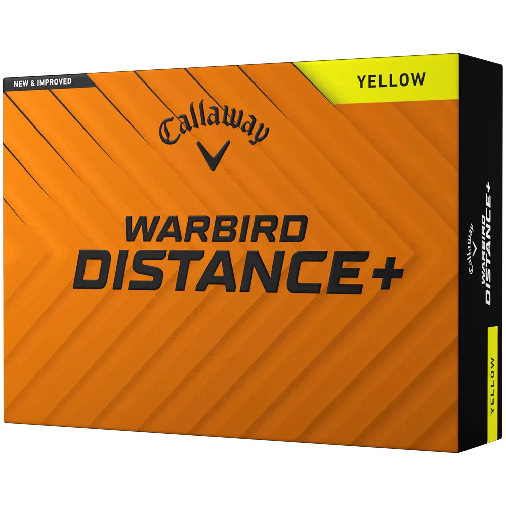 Callaway Warbird Distance  Golf Balls - Yellow - 12 Pack, Yellow golf balls, Golf stand bag, Golf cart accessories