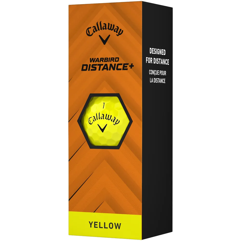 Callaway Warbird Distance  Golf Balls - Yellow - 12 Pack, Golf grip tape