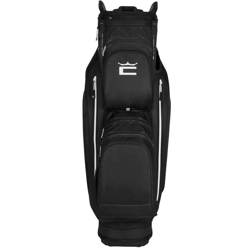 Cobra Ultradry Pro Waterproof Cart Bag - Black/White, Golf push cart, UV protection golf hat