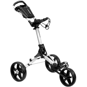 Dont Miss EzeGlide Bolt 2 3-Wheel Push Trolley - Gloss White/Black Upgrade Your Gear, Golf ball markers