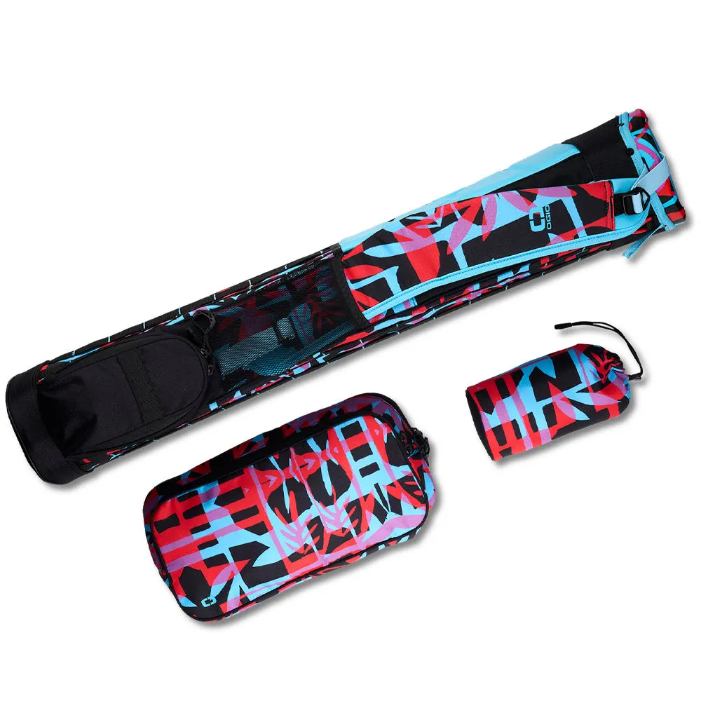 OGIO Funday Carry Bag - Tropical Punch, Golf travel case, Golf hybrid club, UV protection golf hat