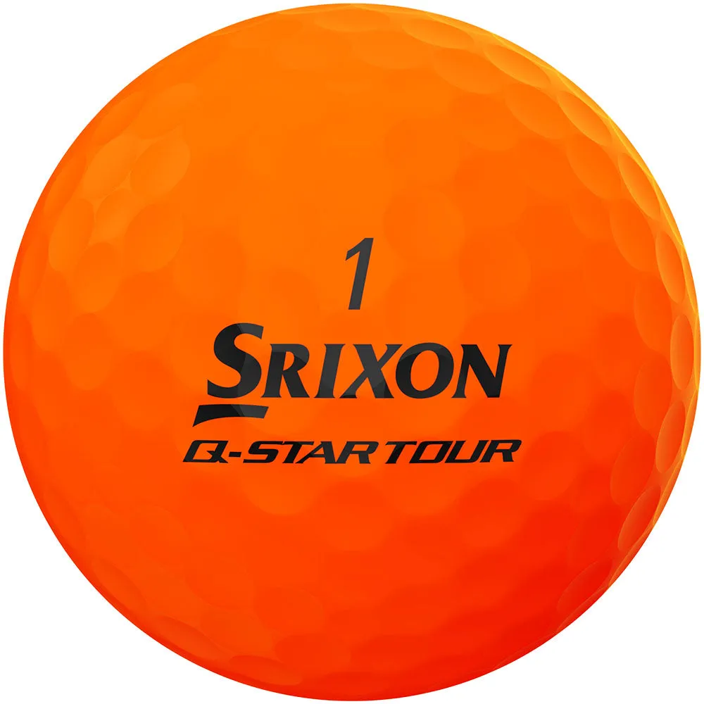 Q-STAR Tour Divide Golf Balls - Yellow/Orange - 12 Pack, Golf shaft flex chart