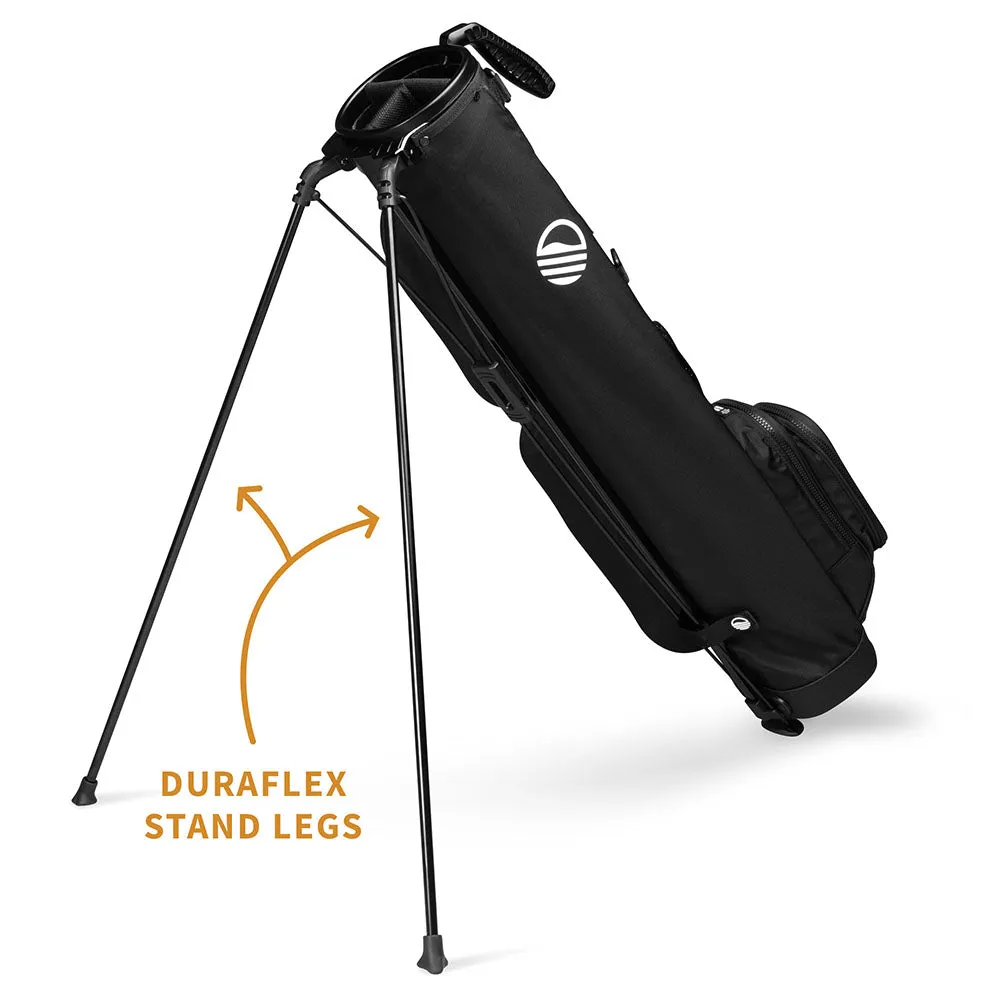 Sunday Golf Loma XL Pencil Stand Bag - Matte Black, Graphite golf shafts, Golf accessories for beginners