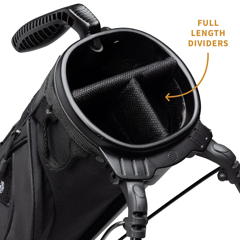 Sunday Golf Loma XL Pencil Stand Bag - Matte Black, Golf chipping net, Golf practice balls, Golf ball finder glasses