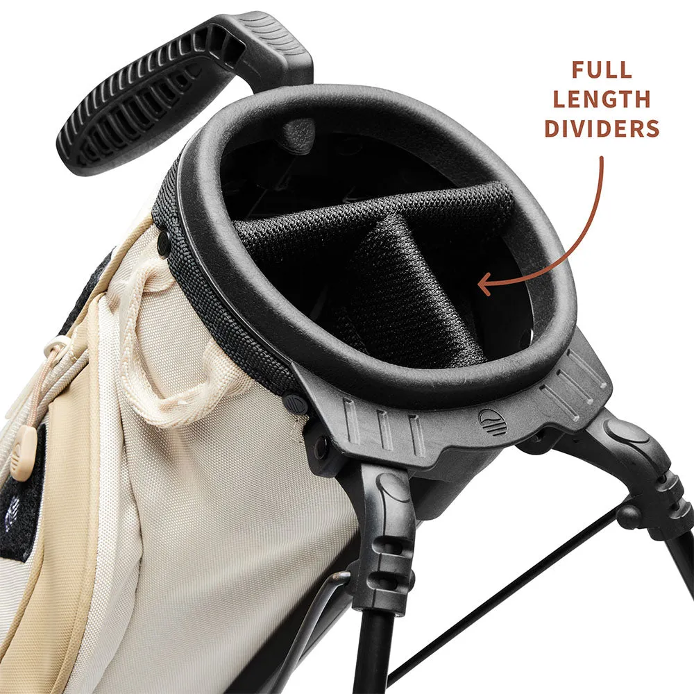 Sunday Golf Loma XL Pencil Stand Bag - Toasted Almond, Eco-friendly golf tees