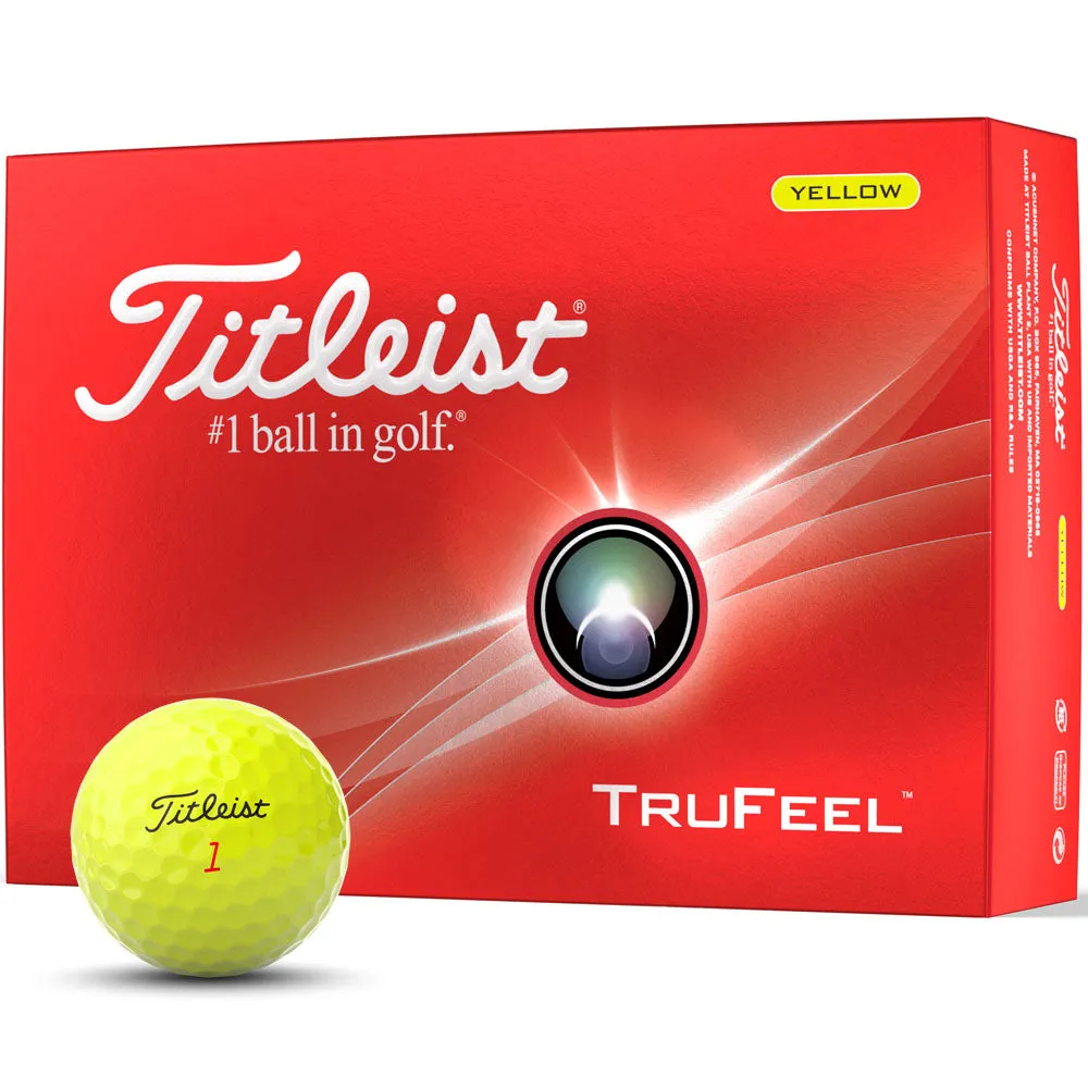 Dont Miss Titleist TruFeel Golf Balls - Yellow - 12 Pack Only Today, Steel shaft golf irons, Best golf gifts 2024, Electric golf trolley