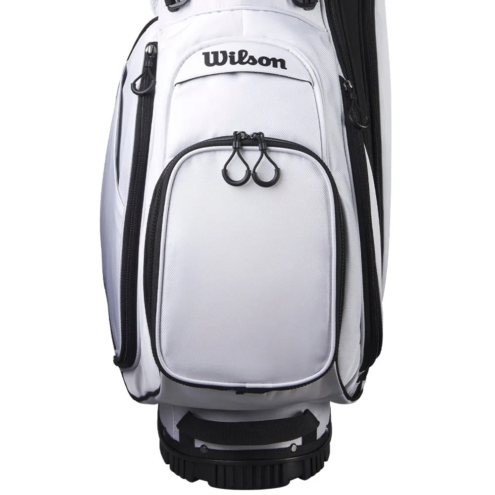 Wilson Talus Stand 14 Bag - White/Black, Compression golf socks, Nike Air Zoom golf shoes