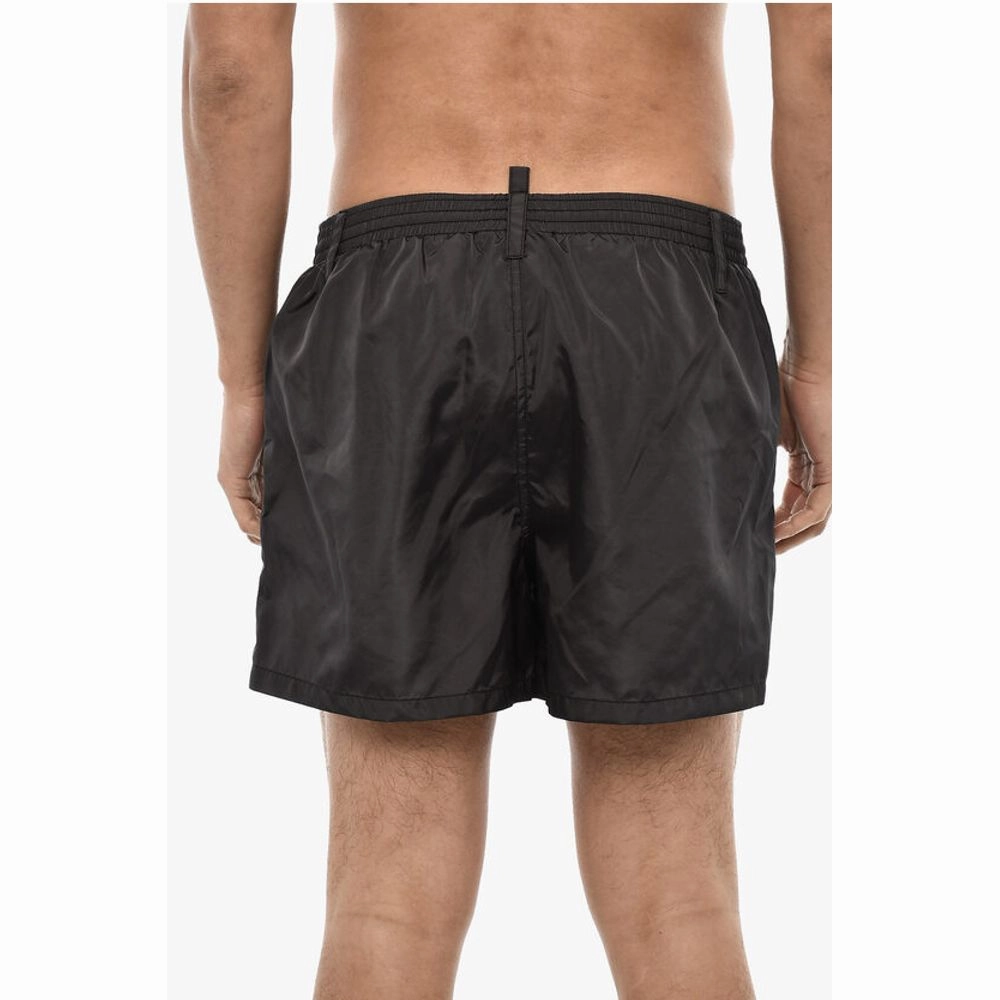 Dsquared Allover Logo Print MIDI Men's Swimshorts