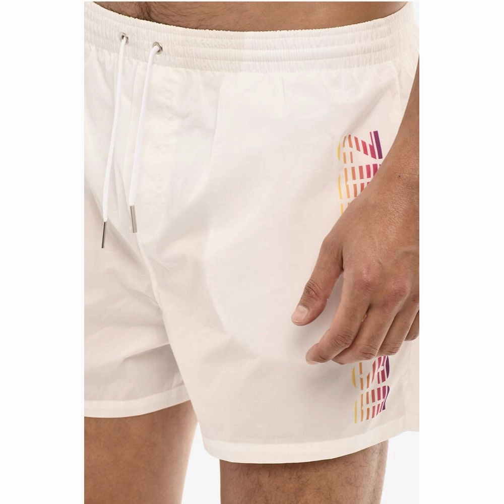 Dsquared Gradient Logo Print Swim Men's Shorts