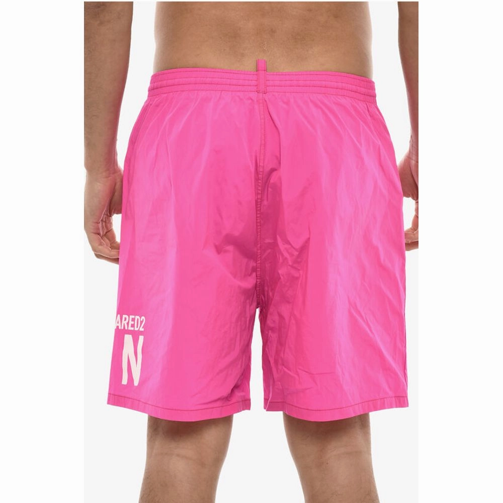 Dsquared Logo Print ICON Swim Men's Shorts