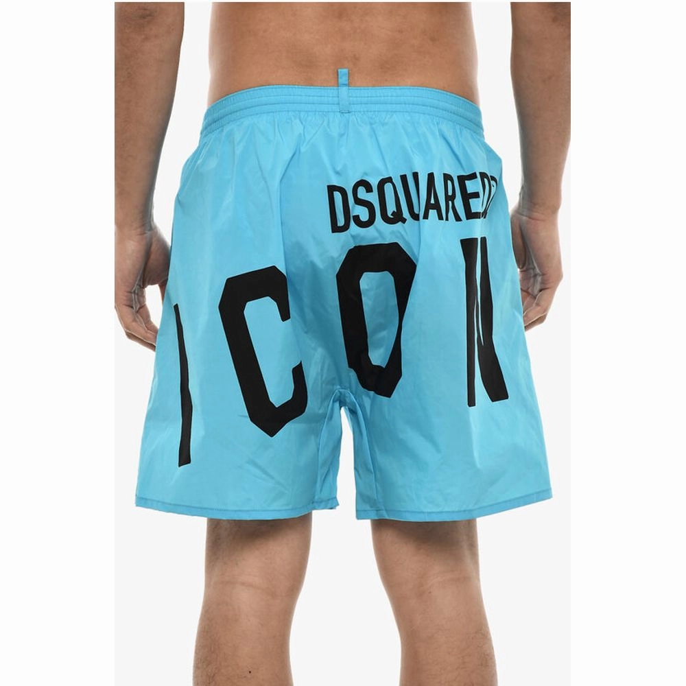 Dsquared Logo Print ICON Swim Men's Shorts