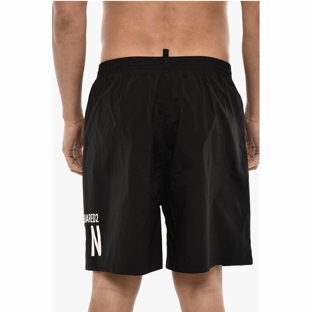 Dsquared Logo Print ICON Swim Men's Shorts