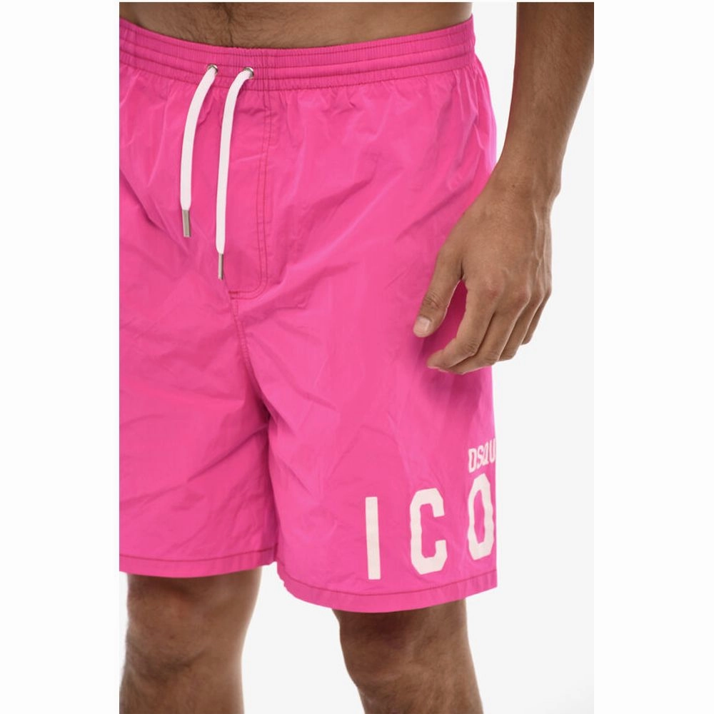 Dsquared Logo Print ICON Swim Men's Shorts