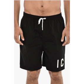 Dsquared Logo Print ICON Swim Men's Shorts