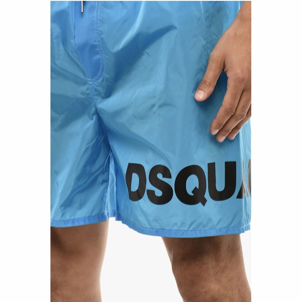 Dsquared Logo Print Men's Swimshorts