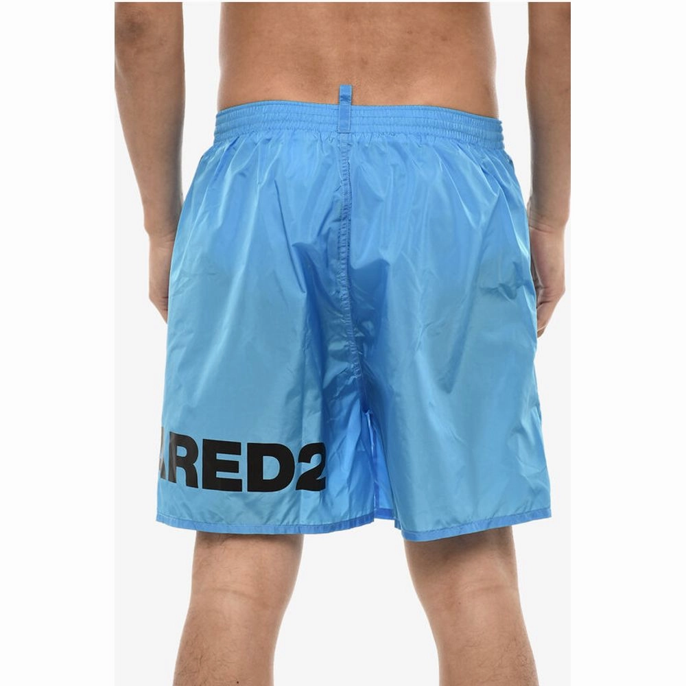 Dsquared Logo Print Men's Swimshorts