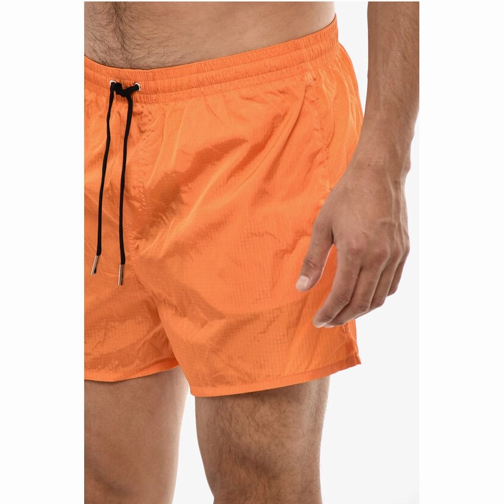 Dsquared Logo Print MIDI Boxer Men's Swimsuit