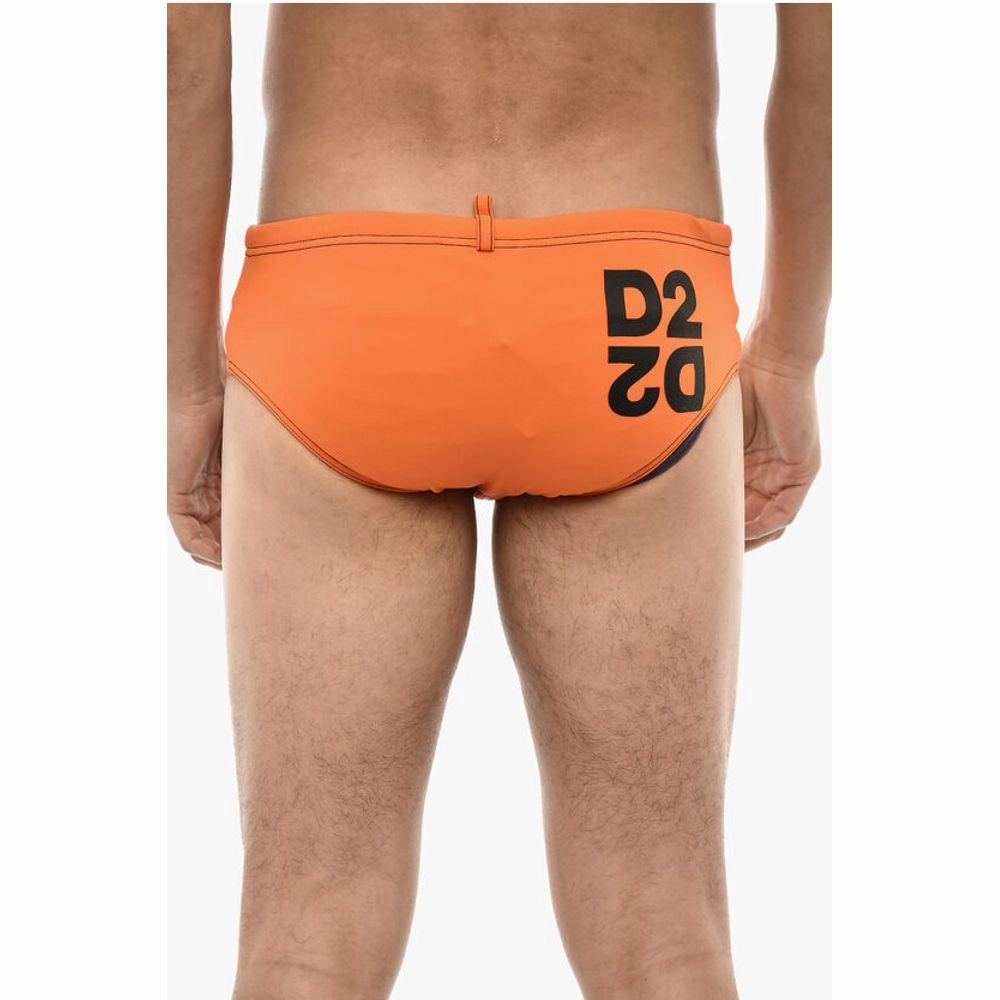 Dsquared Logo Print Slip Men's Swimsuit