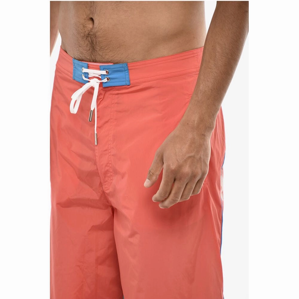 Dsquared Maxi Swim Shorts With Tie Dye Men's Print