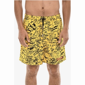 Dsquared Printed SCRIBBLE Swim Men's Shorts