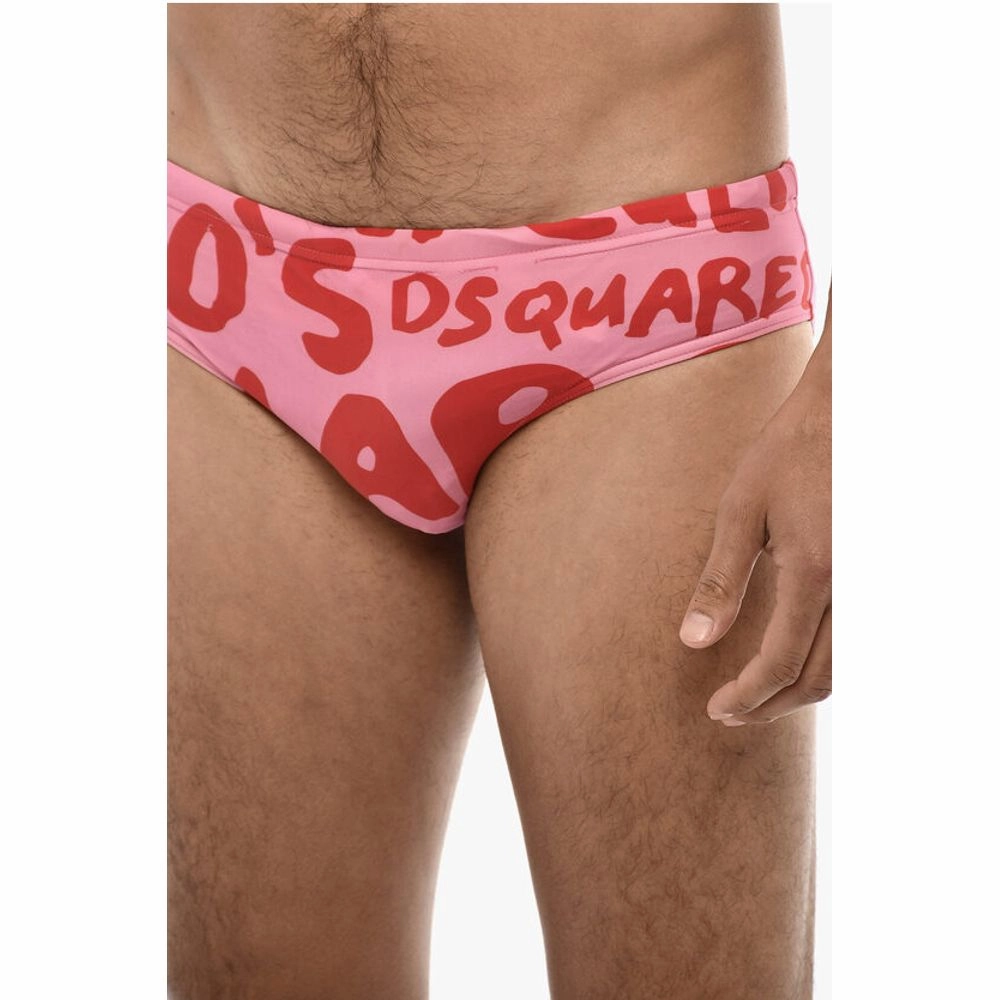 Dsquared Printed Slip Men's Swimsuit