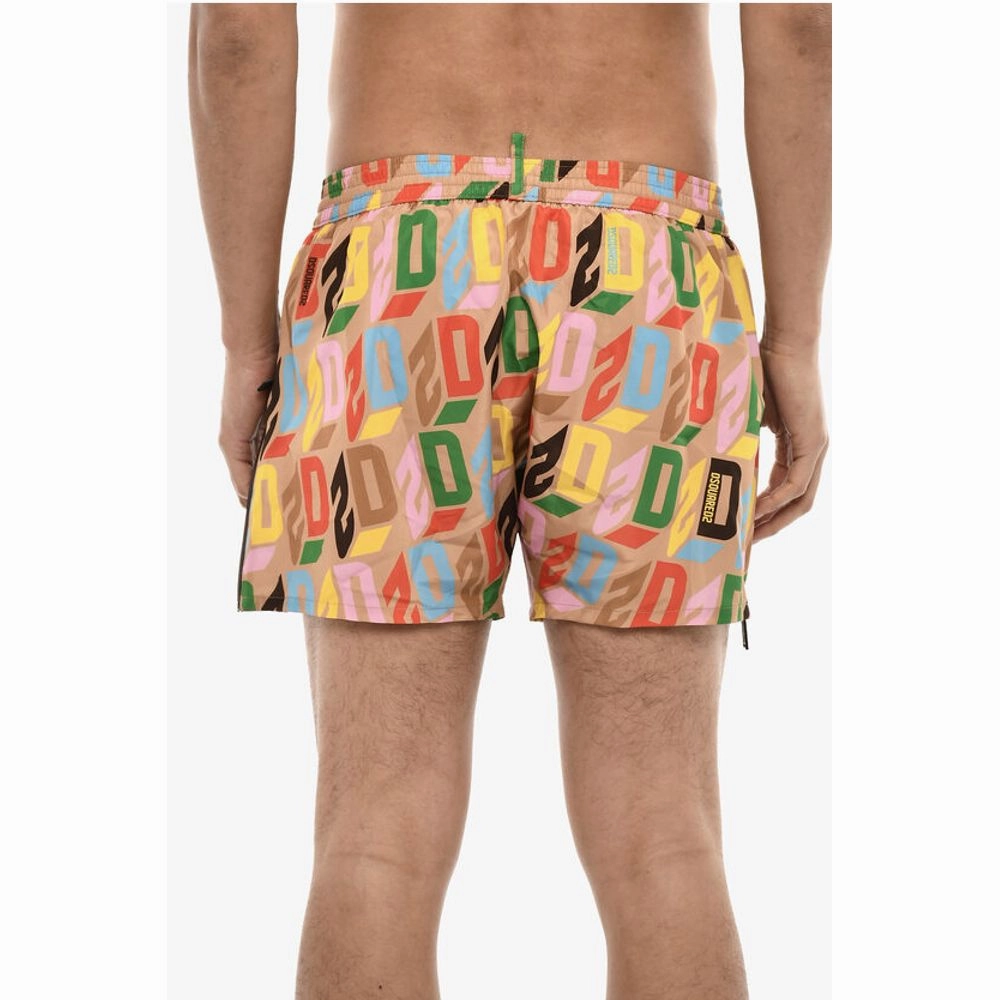 Dsquared Size Zipped Swim Men's shorts