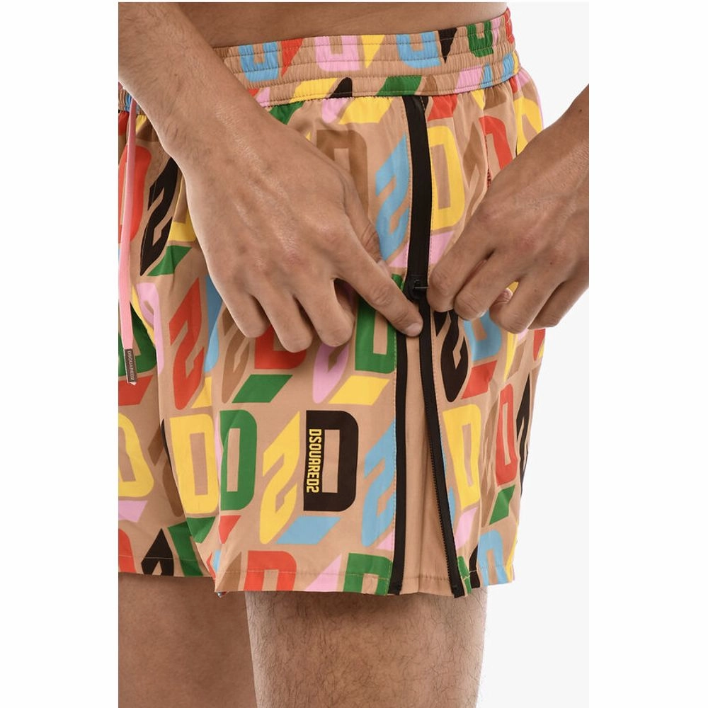 Dsquared Size Zipped Swim Men's shorts